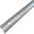 Aluminium Airlineschienen Set halbrunde Form 1 - 10 Meter - Halbrunde Airlineschiene zur Ladungssicherung für LKWs und Wohnmobile - Gebohrte Zurrschiene Silber - Zurrleiste / (4 Meter ( 4 x 1 Meter )) - 2