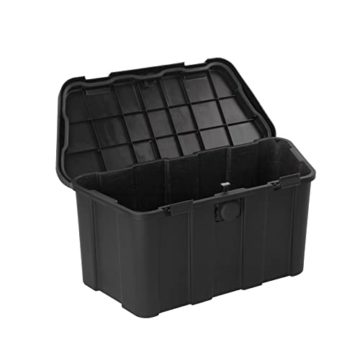 Anhänger Deichselbox Anhängerbox Staukiste DSB45 universal schwarz 150 kg 45 l 68x31x34 cm mit Zahlenschloss - 2