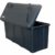 Blackit L - 750 x 300 x 355 mm, Deichselbox mit 2 Schlösser, Werkzeugkasten für Anhänger Staukiste 50 ltr Anhängerbox, Daken B50-2 - 6