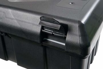 Deichselbox Blackit 0 - 611x310x247 mm Anhängerbox Werkzeugkasten Anhänger Staukiste Werkzeugkiste Box 23L - 4