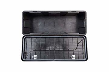 Deichselbox Daken Blackit L 750x300x355mm inkl. Vertikal Halter Werkzeugkasten Anhänger Staukiste - 7
