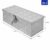 ECD Germany Alu Werkzeugkasten 57 x 22 x 19 cm - abschließbar - Werkzeugkoffer Werkzeugkiste Werkzeugbox Alukiste Kiste Alubox Transportbox Transportkiste Deichselbox Truckbox Box - 4