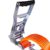 INDUSTRIE PLANET 2 Stück 5000kg 8m Spanngurte mit Ratsche Ergo Langhebelratsche Ratschengurte Zurrgurte 50mm 2500 daN - 9