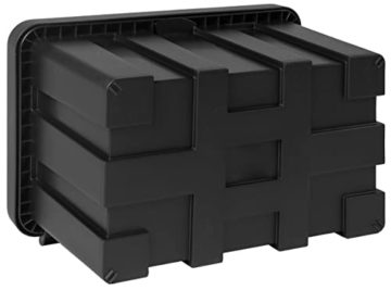 LKW Staukasten aus Kunststoff 500x350x300mm 30 ltr, Edelstahlhaus Werkzeugkasten, Unterbaubox für Nutzfahrzeuge Anhänger, Staubox, Werkzeugkiste, Gurtkiste, Deichselbox, Daken Just, Daken J030 - 4