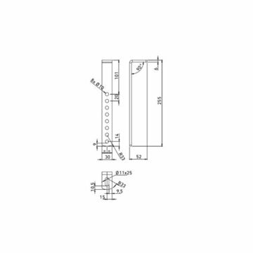 LKW Staukasten Daken Just 500-R mit Halter Werkzeugkasten 500x350x300mm Staubox Werkzeugkiste - 3