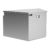 MSW Alubox abschließbar Werkzeugkasten ATB-830 Deichselbox 150 L Transportbox Metallbox mit Deckel Riffelblech 82 x 48 x 46 cm Aluminiumbox - 3