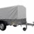 [NEU] Tieflader Garden Trailer 200 KIPP 200x106 cm 750 kg [mit Hochspriegel, Hochplane und Stützrad] - 1