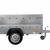 Pkw-Anhänger 230x125 Garden Trailer 230 KIPP Unitrailer 750 kg mit Stützrad und zusätzlichen Bordwänden - 1