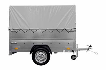 Pkw-Anhänger GARDEN TRAILER 201 KIPP mit zusätzlichen Bordwänden, Stützrad, Hochplane und Hochspriegel - 2