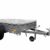 Tieflader Garden Trailer 200 KIPP 200x106 cm 750 kg [mit Flachplane und Stützrad] - 2