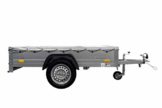 Tieflader Garden Trailer 200 KIPP 200x106 cm 750 kg [mit Flachplane und Stützrad] - 1