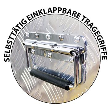 Truckbox Box Werkzeugkiste Anhängerbox Deichselbox 15 Größen Alumium Trucky, Boxentyp:D160 (109 x 40 x 38 cm) - 5