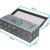 Truckbox D024 Deichselbox, Werkzeugbox, Alu Riffelblech, Alubox, Staukasten, Anhängerkiste - ca. 22 Liter - 4