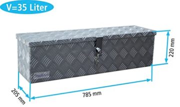 Truckbox D035 + MON2012 Montagesatz, Werkzeugkasten mit Montagesatz, Deichselbox, Transportbox - 2