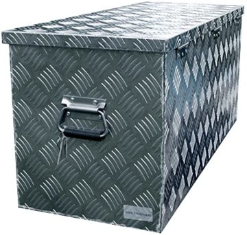 Truckbox D120 Edelstahlhaus Werkzeugkasten, Deichselbox, Transportbox, Alubox, Alukoffer, Deichselkasten - 6