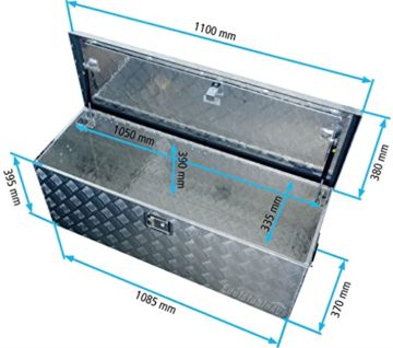 Truckbox D160 Werkzeugkasten, Deichselbox, Transportbox, Alubox, Alukoffer - 3