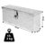 Trucky Truckbox D015 Werkzeugbox Werkzeugkiste Anhängerbox aus Aluminium im Riffelblech-Look, mit Schloss - 3
