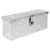 Trucky Truckbox D015 Werkzeugbox Werkzeugkiste Anhängerbox aus Aluminium im Riffelblech-Look, mit Schloss - 1
