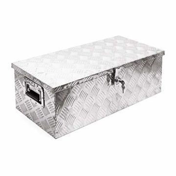 Werkzeugbox Aluminium 760x320x245mm Transportkiste Werkzeugkasten Werkzeugkiste - 2